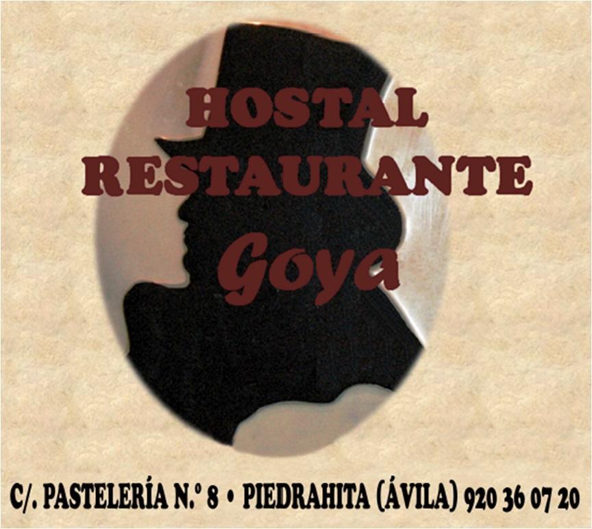 Hostal Restaurante Goya Piedrahíta Exterior foto